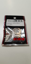 Olie aftaplug-ring / aluminium / M14 / 5 stuks