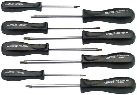 DRAPER Torx&reg;  SCHROEVENDRAAIERSSET / 8 STUKS