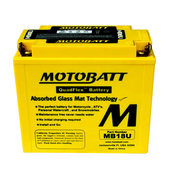 MotoBatt MB18U
