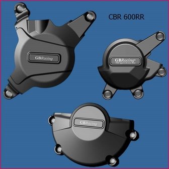 GB Racing 3-delig Set Motorblok Covers / Honda