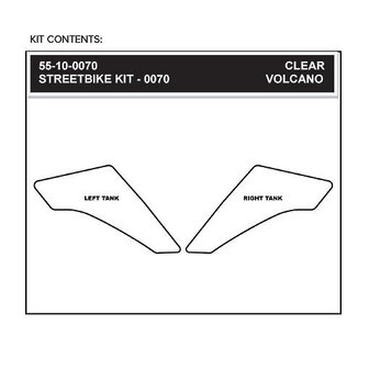 Stompgrip Ducati Multistrada 2010-2014 ZWART