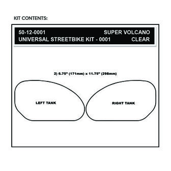 Stompgrip Universal Large SUPER Volcano ZWART