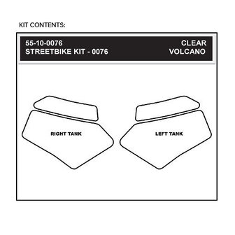 Stompgrip Triumph Daytona 650 2004-2005 ZWART