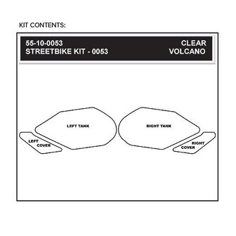 Stompgrip Suzuki GSX-R 1000 2007-2008 ZWART