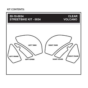 Stompgrip Kawasaki ZX 10R 2008-2010 ZWART