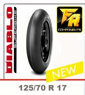 Pirelli Diablo Superbike 125/70 R 17 NHS TL  Fr SLICK