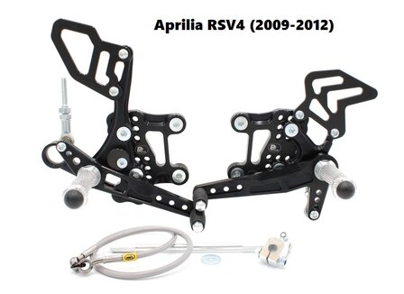 Rear set Aprilia RSV4 (2009-2012)