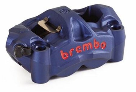 Brembo-M50/ BLUE Monoblock remklauw / 100MM / Kawasaki ZX10R &#039;16 &gt;/H2-R