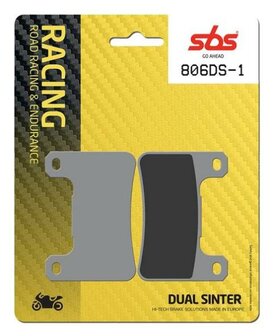 SBS Dual Sinter DS-1 remblokken front / Suzuki