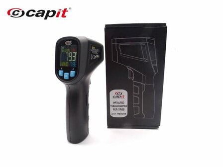 Capit infrarood laser thermometer tot 400 graden Celsius