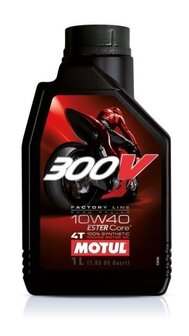 Motul 300V / 100% synthetisch / 10W40 / 1 liter 