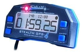 Starlane Stealth GPS-4 Lite laptimer, nu met hellingshoek sensor!!