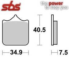 SBS Racing Sinter remblokken front (RS-RST) / Ducati