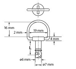 ACI snelsluiters 14 mm