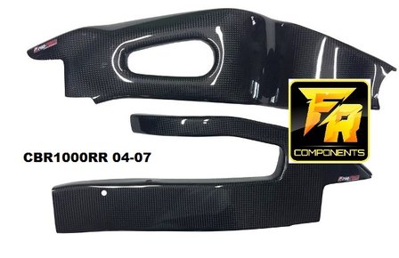 ProFiber carbon/kevlar swingarmcovers / Honda CBR1000RR en VTR1000SP-2