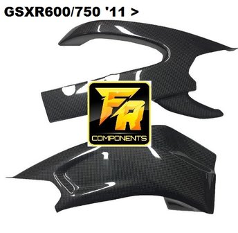 ProFiber carbon/kevlar swingarmcovers / Suzuki GSX-R600/750