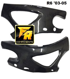 ProFiber carbon/kevlar framecovers / Yamaha R6