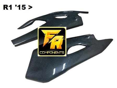 ProFiber carbon/kevlar swingarmcovers / Yamaha R1