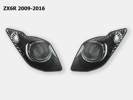 OP=OP Koplamp sticker / Kawasaki
