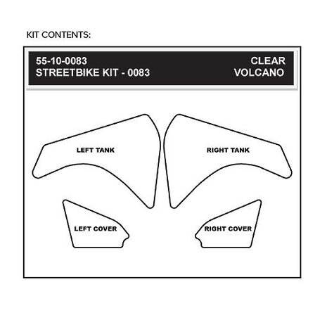 Stompgrip BMW F 800 GS 2009-2012 ZWART