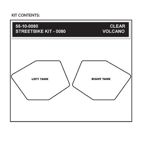 Stompgrip BMW K 1200R 2006-2008 ZWART