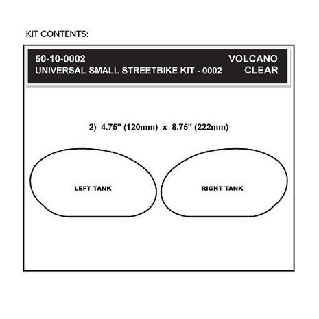 Stompgrip Universal Small Volcano ZWART