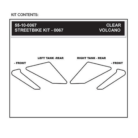 Stompgrip Ducati Hypermotard 2008-2012 ZWART