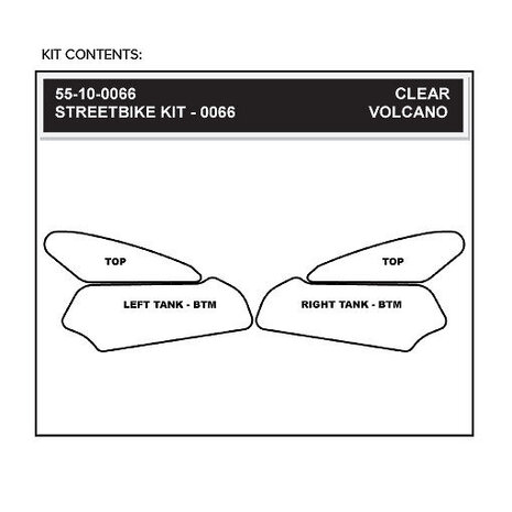 Stompgrip Ducati Monster 1999-2008 ZWART