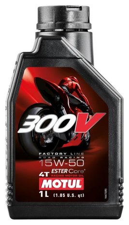 Motul 300V / 100% synthetisch / 15W50 / 1 liter 