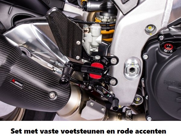 Gilles AS31GT rear set Aprilia RSV4 1000RR/RF ( 2018-2020 ) / RSV4 1100 Factory ( 2019 > )