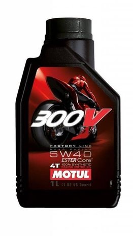 Motul 300V / 100% synthetisch / 5W40 / 1 liter 