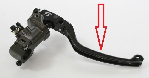 Galespeed opklapbare remhevel/spare-part voor de VRC/VRE rempomp 