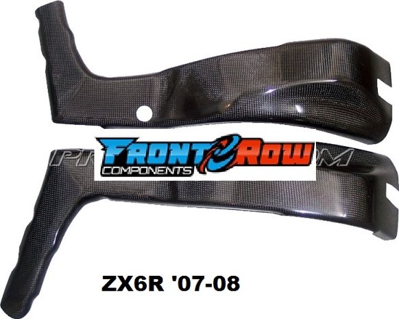 ProFiber carbon/kevlar framecovers / Kawasaki ZX6R