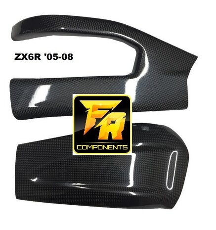 ProFiber carbon/kevlar swingarmcovers / Kawasaki ZX6R