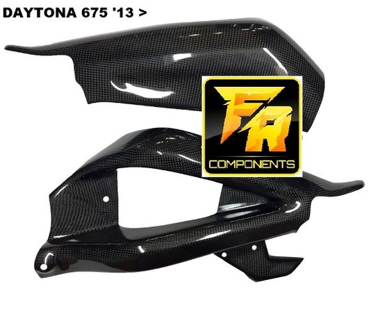 ProFiber carbon/kevlar swingarmcovers / Triumph Daytona 675