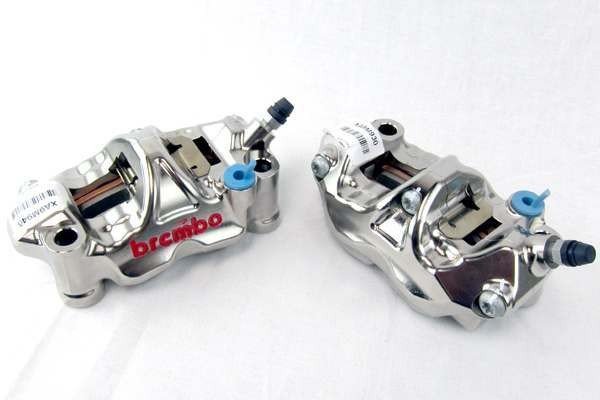 Brembo-HPK GP4-RX remklauw / CNC/ nikkel coated / 108MM / Yamaha