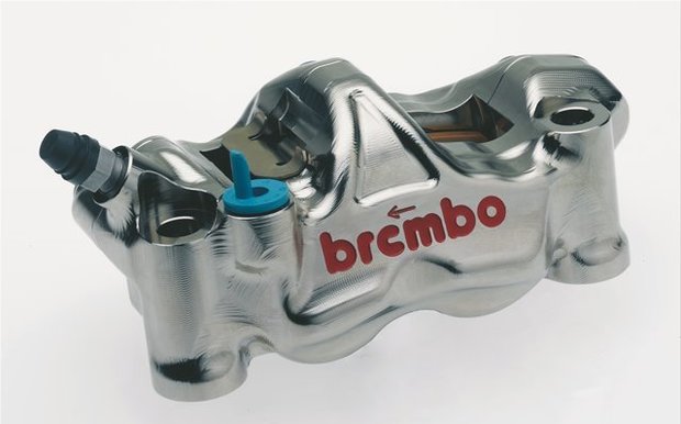 Brembo-HPK GP4-RX remklauw / CNC/ nikkel coated / 108MM / Suzuki