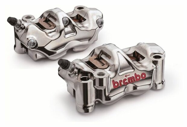 Brembo-HPK GP4-RX remklauw / CNC/ nikkel coated / 108MM / Honda