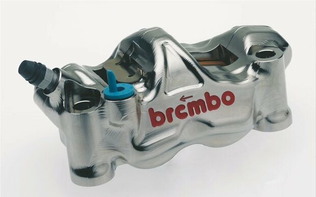 Brembo-HPK GP4-RX remklauw / CNC/ nikkel coated / 100MM / Aprilia