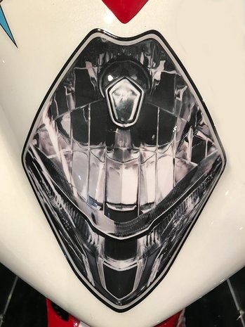 Koplamp sticker / MV Agusta