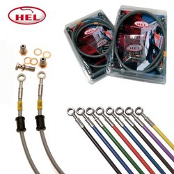 HEL stalen remleidingen voor- en achterzijde / BMW (niet geschikt voor ABS)