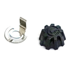 Stelknop + veerplaatje Brembo Corsa Corta rempomp