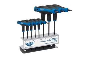 DRAPER Torx® T-SLEUTELSET VAN 8 STUKS