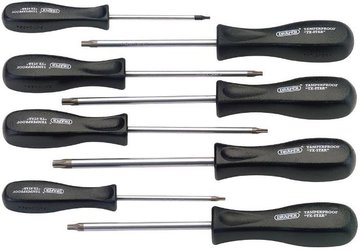DRAPER Torx®  SCHROEVENDRAAIERSSET / 8 STUKS
